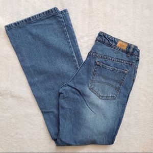 Vintage John F.Gee Jeans NWT Flared Denim Lightwash Midrise Jeans 28 by 33